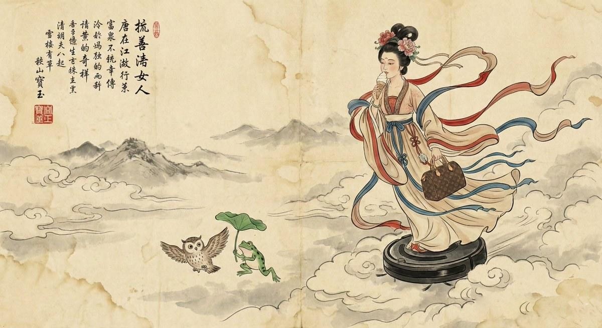 仙女站扫地机器人