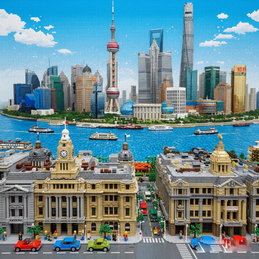 乐高城市景观